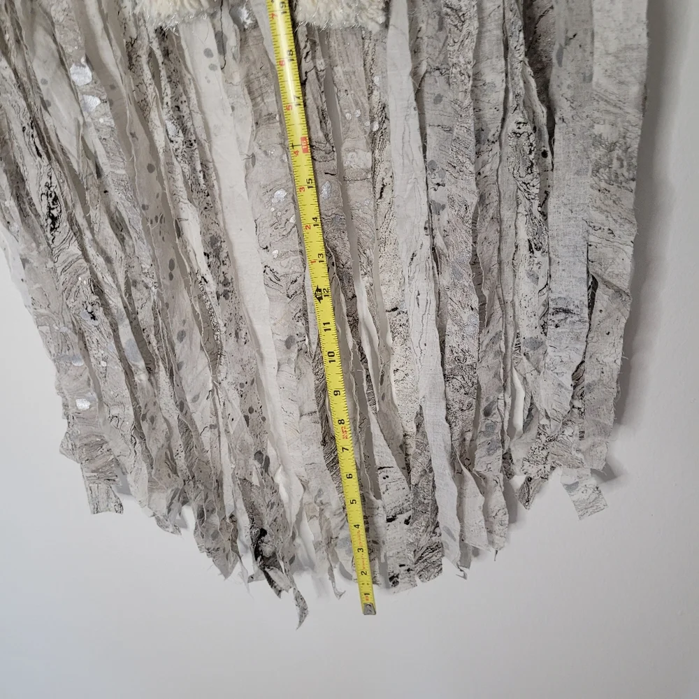 Large Tie Dye Denim Tasselled Dreamcatcher ✨️ NWT
